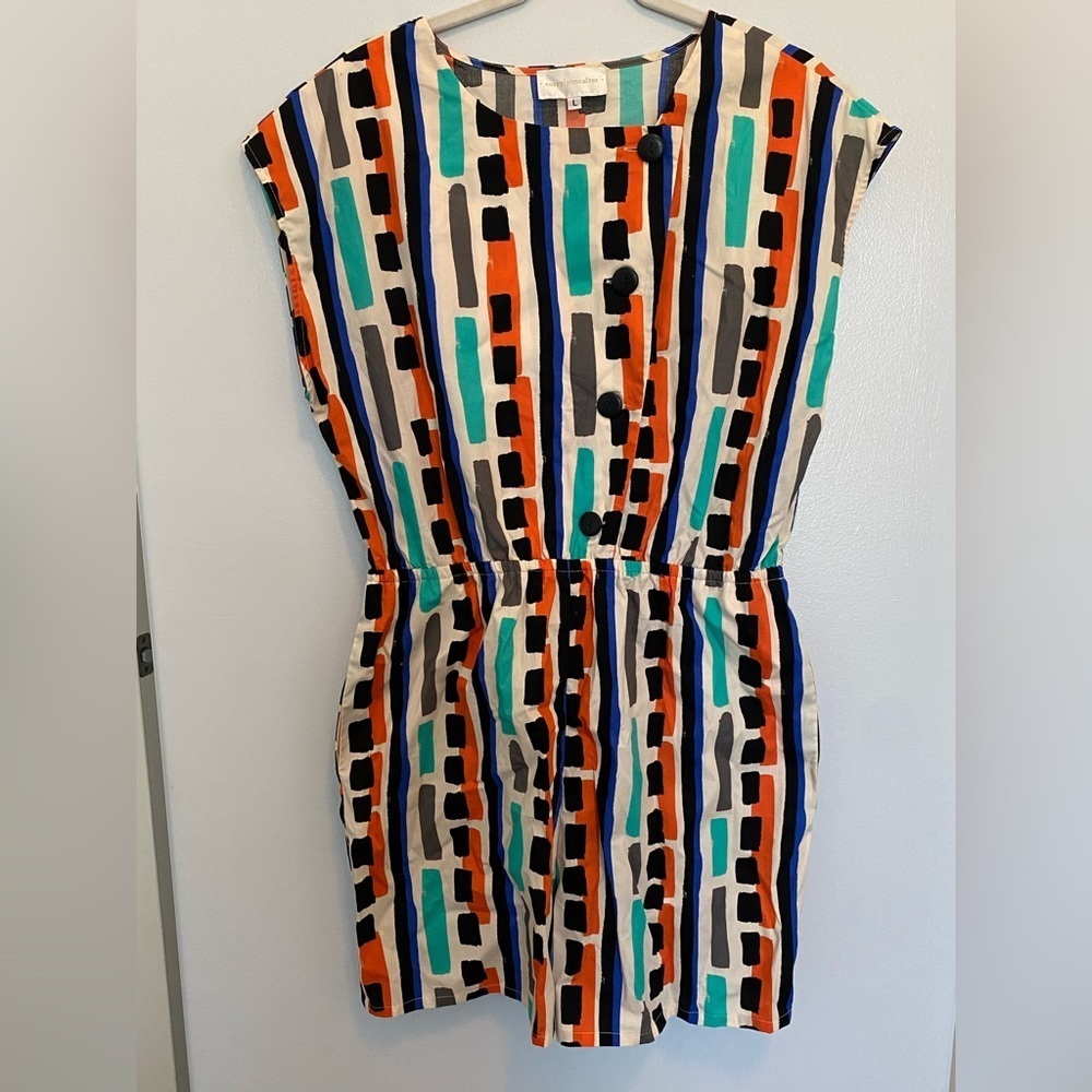 Corey Lynn Calter Multicolor Geometric Jumpsuit - Picture 2 of 7